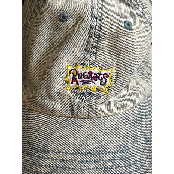 Vintage Rugrats Acid Washed Denim Hat Nickelodeon - Picture 4 of 6